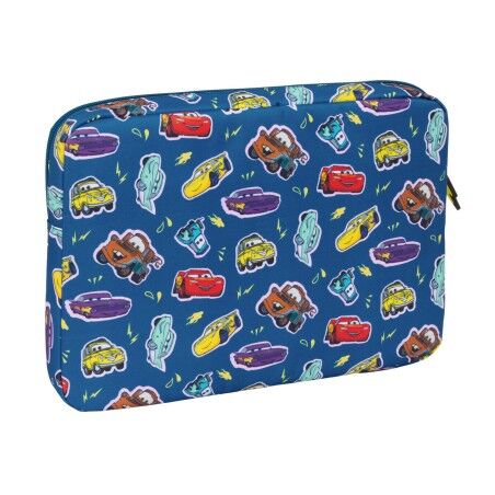 Custodia per Portatile Cars Racing Blu Marino 15,6'' 39,5 x 27,5 x 3,5 cm