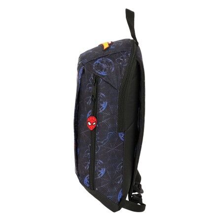 Zaino Casual Spider-Man Attack Nero 22 x 39 x 10 cm