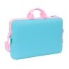 Valigetta per Portatile Benetton Unique Rosa Turchese 40 x 27 x 4 cm