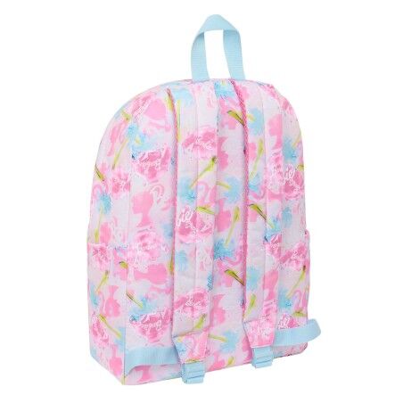 Zaino per Portatile Barbie Painterly Rosa Blu cielo 31 x 43 x 13 cm
