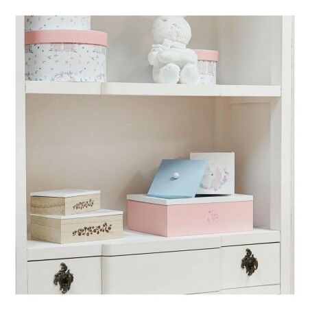 Set di Scatole Decorative DKD Home Decor Legno MDF (17 x 12 x 6 cm)