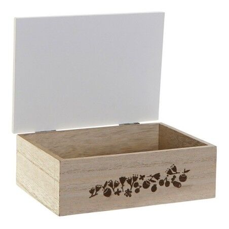 Set di Scatole Decorative DKD Home Decor Legno MDF (17 x 12 x 6 cm)