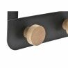 Appendiabiti per Porte DKD Home Decor (4 Grucce) Metallo Legno (35 x 2,5 x 20 cm)