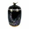 Vaso DKD Home Decor S3020482 Porcellana Nero Multicolore Shabby Chic (14 x 14 x 24 cm)