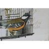 Quadro DKD Home Decor 34 x 2 x 44 cm Gabbia Shabby Chic (4 Pezzi)