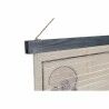 Tela DKD Home Decor Uccelli 60 x 2 x 90 cm Cottage (4 Pezzi)