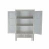 Credenza DKD Home Decor Bianco Legno Legno MDF 80 x 37,4 x 175,5 cm