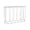Ingresso DKD Home Decor Bianco Argentato 115 x 35 x 78 cm