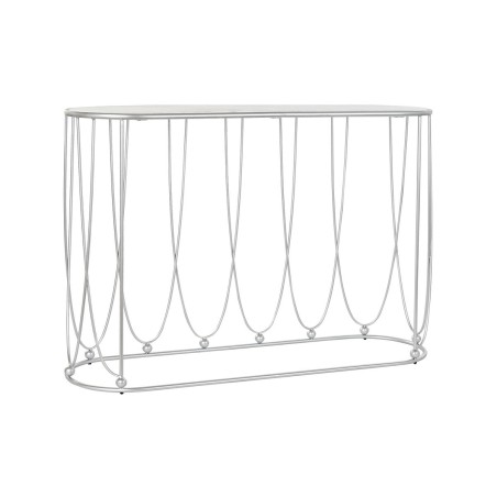 Ingresso DKD Home Decor Bianco Argentato 115 x 35 x 78 cm