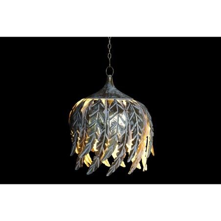 Lampadario DKD Home Decor Grigio 220 V 50 W (33 x 33 x 40 cm)