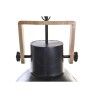 Lampadario DKD Home Decor Marrone Nero Metallo Legno di mango 50 W 40 x 40 x 49 cm