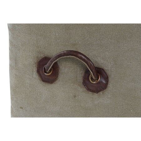 Poggiapiedi DKD Home Decor 46 x 40 x 40 cm Beige Marrone Vintage