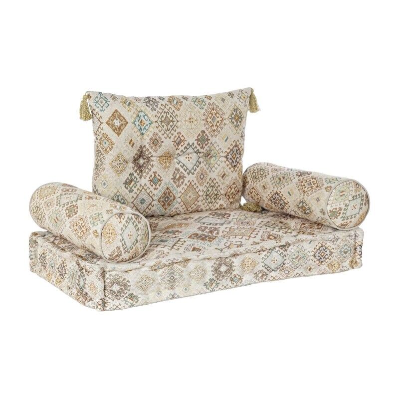 Poltrona da giardino DKD Home Decor Beige 90 x 50 x 55 cm Poltrona da giardino DKD Home Decor Beige 90 x 50 x 55 cm