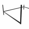 Tavolo aggiuntivo DKD Home Decor 61 x 61 x 49 cm Nero Dorato Acciaio Alluminio