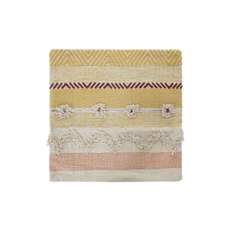 Fodera per cuscino DKD Home Decor Multicolore Frange Boho (60 x 60 x 2 cm)