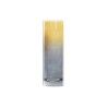 Vaso DKD Home Decor Grigio Giallo Cristallo Bicolore (6 x 6 x 18 cm)