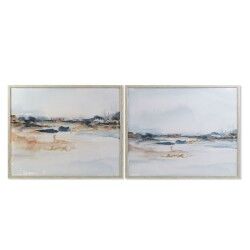 Quadro DKD Home Decor Astratto Moderno (104 x 4 x 83,5 cm) (2 Unità)