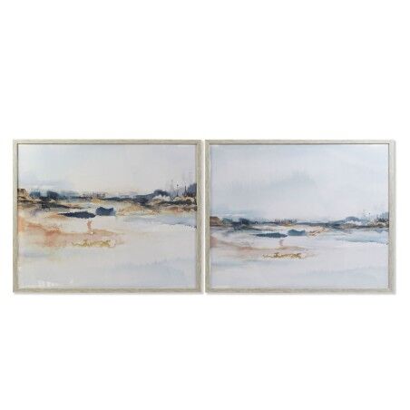 Quadro DKD Home Decor Astratto Moderno (104 x 4 x 83,5 cm) (2 Unità)