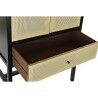 Armadio DKD Home Decor 80 x 38 x 160 cm Abete Naturale Nero