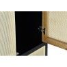 Armadio DKD Home Decor 80 x 38 x 160 cm Abete Naturale Nero