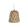 Lampadario DKD Home Decor Nero Marrone 220 V 50 W (41 x 41 x 39 cm)