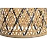 Lampadario DKD Home Decor Nero Marrone 220 V 50 W (41 x 41 x 39 cm)