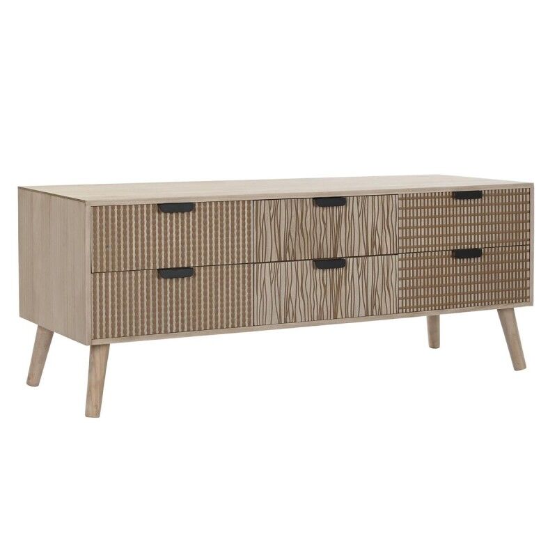 Mobile TV DKD Home Decor Abete Marrone Legno MDF 120 x 40 x 47 cm Mobile TV DKD Home Decor Abete Marrone Legno MDF 120 x 40 x 47 cm