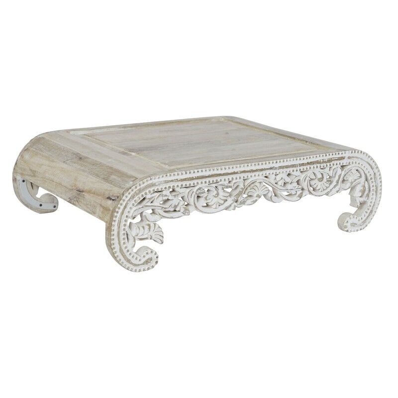 Tavolo aggiuntivo DKD Home Decor Bianco Legno di mango 89 x 63,5 x 25,4 cm Tavolo aggiuntivo DKD Home Decor Bianco Legno di mango 89 x 63,5 x 25,4 cm