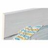 Quadro DKD Home Decor Spiaggia Mediterraneo (90 x 2,5 x 60 cm) (2 Unità)