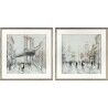 Quadro DKD Home Decor Città (63 x 3 x 63 cm) (60 x 3 x 60 cm) (2 Unità)