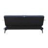Divano Letto DKD Home Decor Nero Azzurro Metallo Marrone Poliestere Legno di eucalipto (203 x 87 x 81 cm)