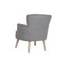 Poltrona DKD Home Decor Abete Poliestere Grigio scuro (66 x 70 x 88 cm)