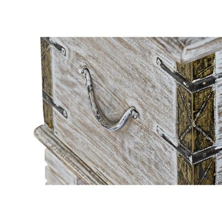 Baule DKD Home Decor Metallo Legno di mango 80 x 40 x 45 cm
