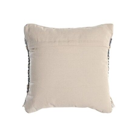 Cuscino DKD Home Decor Azzurro 45 x 10 x 45 cm Bianco Boho