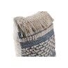 Cuscino DKD Home Decor Azzurro 45 x 10 x 45 cm Bianco Boho