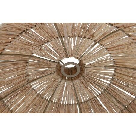 Paralume DKD Home Decor Naturale 54 x 54 x 20 cm Metallo Rafia