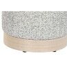 Poggiapiedi DKD Home Decor 32 x 32 x 38 cm Scandi Grigio chiaro