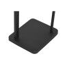 Attaccapanni da Terra Home ESPRIT Marrone Nero Legno Metallo 20 x 20 x 172 cm