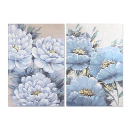Quadro Home ESPRIT Romantico 80 x 3 x 120 cm (2 Unità)