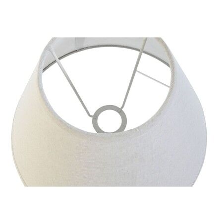 Paralume Home ESPRIT Lino Metallo 45 x 45 x 21 cm (2 Unità)