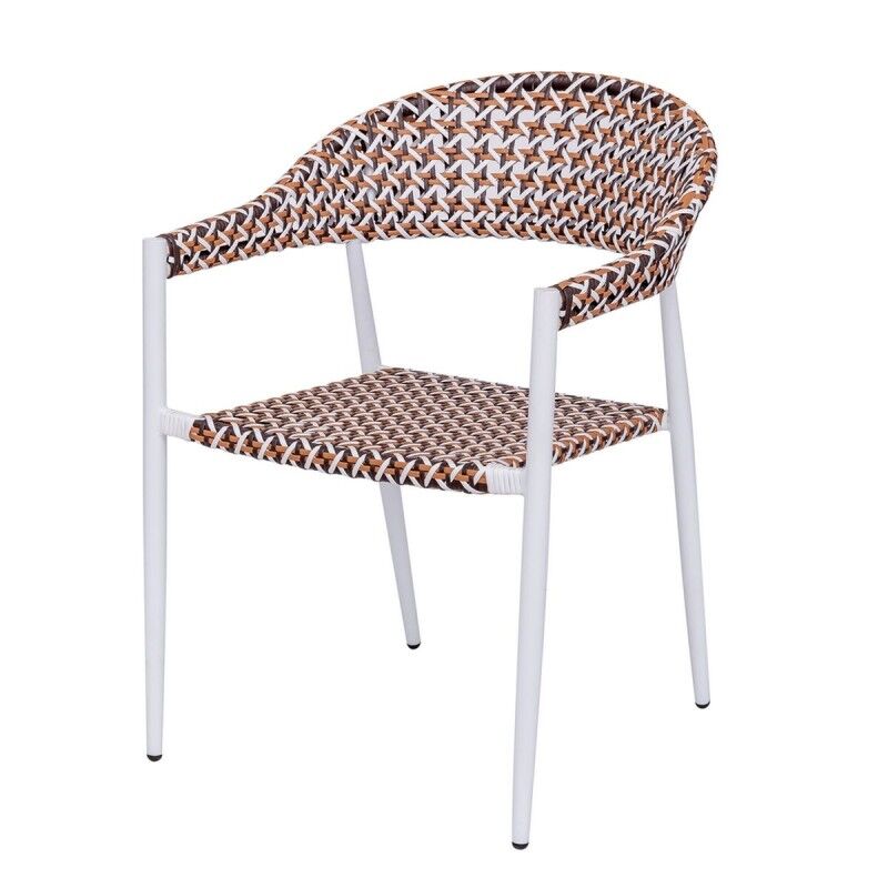 Sedia da giardino Nadia Biscuit Alluminio Sedia da giardino Nadia Biscuit Alluminio