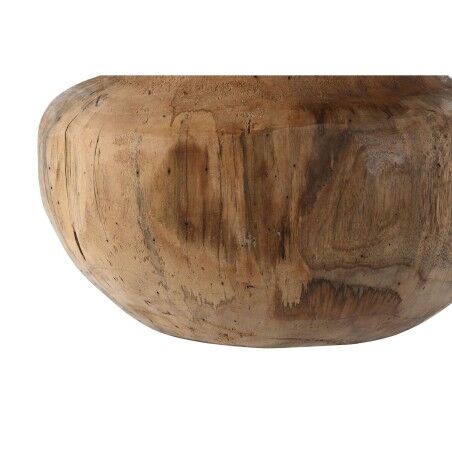 Vaso Home ESPRIT Naturale Marrone scuro Teca 30 x 30 x 20 cm