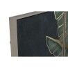 Set di 3 quadri Home ESPRIT Palme Tropicale 180 x 4 x 120 cm (3 Pezzi)