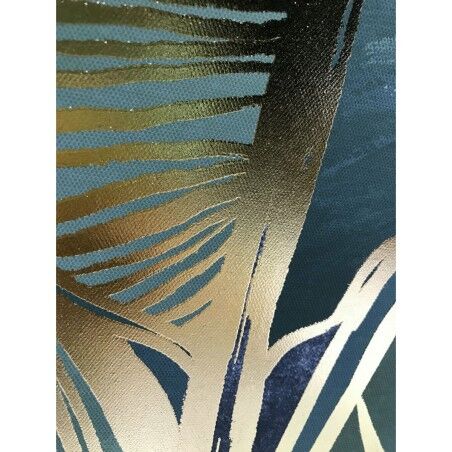 Set di 3 quadri Home ESPRIT Palme Tropicale 180 x 4 x 120 cm (3 Pezzi)