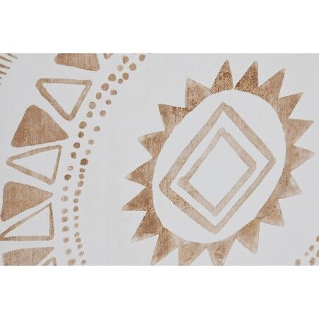 Quadro Home ESPRIT Mandala Scandinavo 100 x 4 x 100 cm (2 Unità)