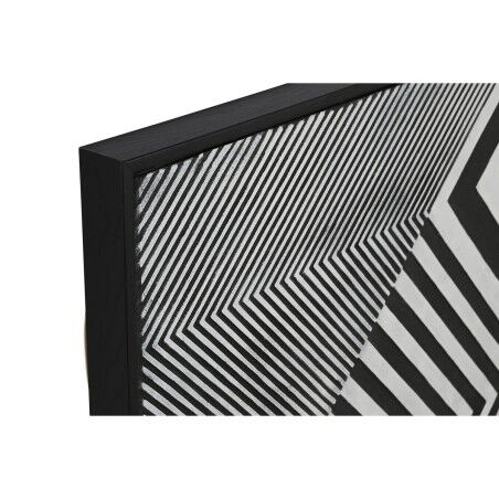 Quadro Home ESPRIT Astratto Moderno 100 x 4 x 100 cm (2 Unità)