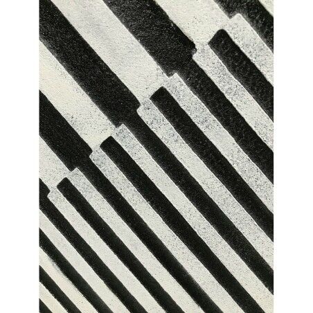 Quadro Home ESPRIT Astratto Moderno 100 x 4 x 100 cm (2 Unità)