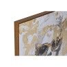 Quadro Home ESPRIT Dorato chica 70 x 3,5 x 70 cm (2 Unità)