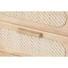 Cassettiera Home ESPRIT Naturale Metallo Legno d'albero della gomma 40 x 30 x 63 cm