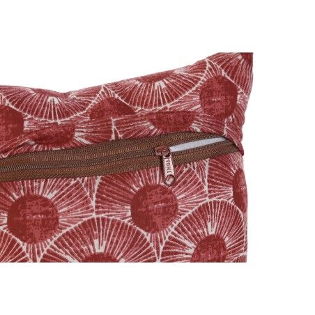 Cuscino Home ESPRIT Rosso Verde Corallo 30 x 10 x 20 cm (3 Unità)